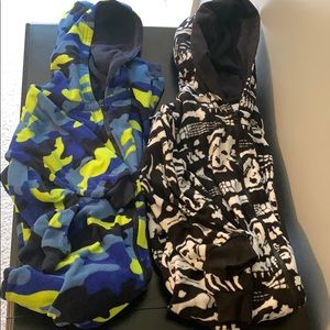 The Children’s Place warm fleece pajamas. M 7/8